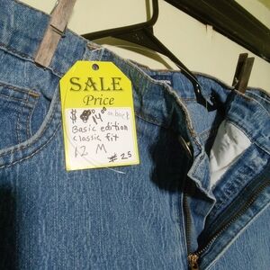 Basic Editions Straight Leg Denim Jeans